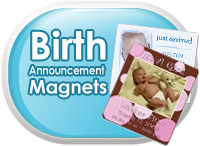 Birth Announcement Magnets